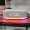 Multifunktionaler intelligenter drahtloser Lautsprecher mit LED-Licht/Uhr/ drahtlosem Akku-Ladeger?t OEM