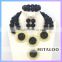 Mitaloo Latest Nigerian Wedding Beads Jewerly Set Wedding Set Jewelry High Quality African Jewelry Beads Set MT0003