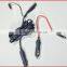 NEW Double Male Plug Pigtail Cigarette plug with 18AWG 2C 105c300V Power Cable Assembly