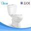 China bathroom washdown economic two-piece toilet bowl accessories