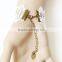 Gothic Style Bracelet with Finger Ring