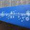 6mm pvc yoga mat with whole mat printing pattern