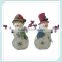 polyresin snowman figurine for christmas gift