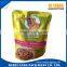 eight-side sealed dog food bag with zipper /Printed Bottom gusset dog food bag