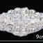 Wholesale bridal beaded crystal rhinestone appliques for wedding, T-Shirts diamond Collar accessories