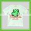 Crocodile Unisex Cotton Printed Short Sleeve White Tee