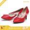 Fashion Women Genuine Shipskin High Heel Slip-on Shoes for Party