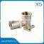 Brass sleeve screw fittings male female tee/compression fittings for PE/AL/PE pipes