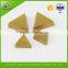YG6/p30 tungsten carbide brazed tips, lathe tips with silver and golden color
