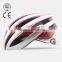 Unique design safety eps integrally molded led light bicycle helmet