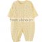 China manufacturer customized comfortable knitted cotton baby romper