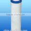 10'' gray/red/blue cap CTO carbon block water filter cartridge (manufacturer )
