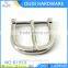 Simple style single pin shiny plating belt accessories for belt buckles