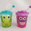 New design3D promotional gifts 300ML kids plastic cup