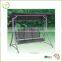 Adult patio swing chair 3 person outdoor garden steel swing                        
                                                Quality Choice