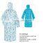 HOT SALE PVC raincoat/wholesale cheap PVC raincoat/allover printing raincoat