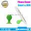 Cell phone desk stands silicone office phone stand holder China supplier