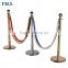 queue pole crowd control stanchion with corda for sale