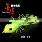 8.2g/38mm 6colors hard frog lure fishing ,stainless steel hook
