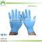 Top quality Blue disposable nitrile glove