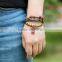 Handmade Braided Bracelet Leather Bracelet For women