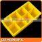 new design factory price square shape silicone ice cube tray