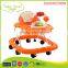 BW-09B convenient folding swivel wheels baby doll walker with safety belt