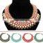 Fashion Jewelry Europe and America Fashion Elegant Shining All-match Crystal and Resin Alloy Charm& Statement Necklace in Stock