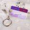UV reflective key chain uv color changing keychain