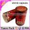 Yason juice bottle cap cap label shrink film wine capsule