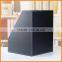 High-grade leather triple desktop file box file frame data file storage box seat business office supplies
