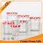 5oz Bonne Maman Jelly Glass Empty Jars With Red Tin Lid Wholesale