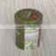 Tin can supplier beautiful round shape packaging tea tin box