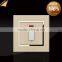 New hot BS standard Hotel design 20A D/P electric light wall switch with indicator