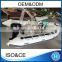 Fiberglass hull center console boats HLB420C rigid hull fiberglass inflatable boat
