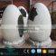 BY-DY-041510 Amusement Park Handmade Fiberglass Hatching Dinosaur Eggs