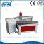 3d sculpture cnc machine with 2.2kw 3kw 4.5kw air water cooling spindle China vacuum or T-slot table DSP control system