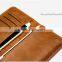 Simple style 5.5 inch mobile phone pu leather wallet