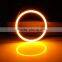 100mm COB Angel Eyes 12-24V 102 LED Halo Rings Auto Headlight Type For All Car