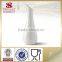 Handmade decorative white porcelain vase single flower vase