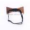 Wholesale Wedding Casual Handmade Wooden Bowties Wood Bow Tie
