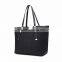 New Arrival Branded Women Handbag Vintage Black pu Leather Lady Tote Bag
