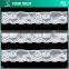 Width 3.5 Centimeter Black Stretch Tape Trim Spandex Jacquard Elastic Lace