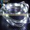 PVC soft wire led string light transparent PVC ultra thin flexible waterproof light