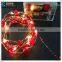 Hot sale led copper wire string lights with fish wire bead for children's bedroom,clothes,hat