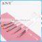 ANY High Quality Clear Acrylic Handle 5PCS Nylon Acrylic Nail Brush Set for Nail Design
