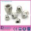 Stainless steel hex domed cap reverse thread nut