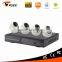 Plug and play 4CH 1080p ahd dvr kit factory price surveillance camera system