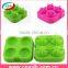 Factory directly supply fancy cheap diamond shape silicone ice cube tray