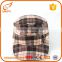 British lattice Flannel warm high crown military captain cap/hat